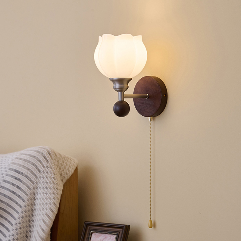 Interior Design Remote - Vintage Rt Duvar Lambaları Yatak Odası