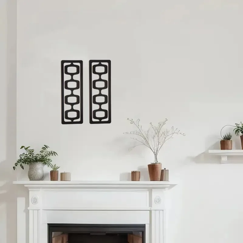 Interior Design Warm - 2 adet sıcak orta yüzyıl tarzı