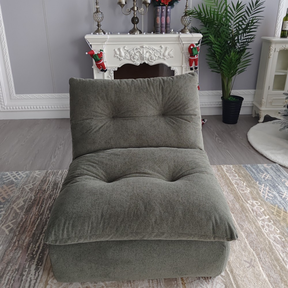Interior Design Organic Modern - Sıcak Fırsat Özelleştirilebilir Gri Tembel Koltuk