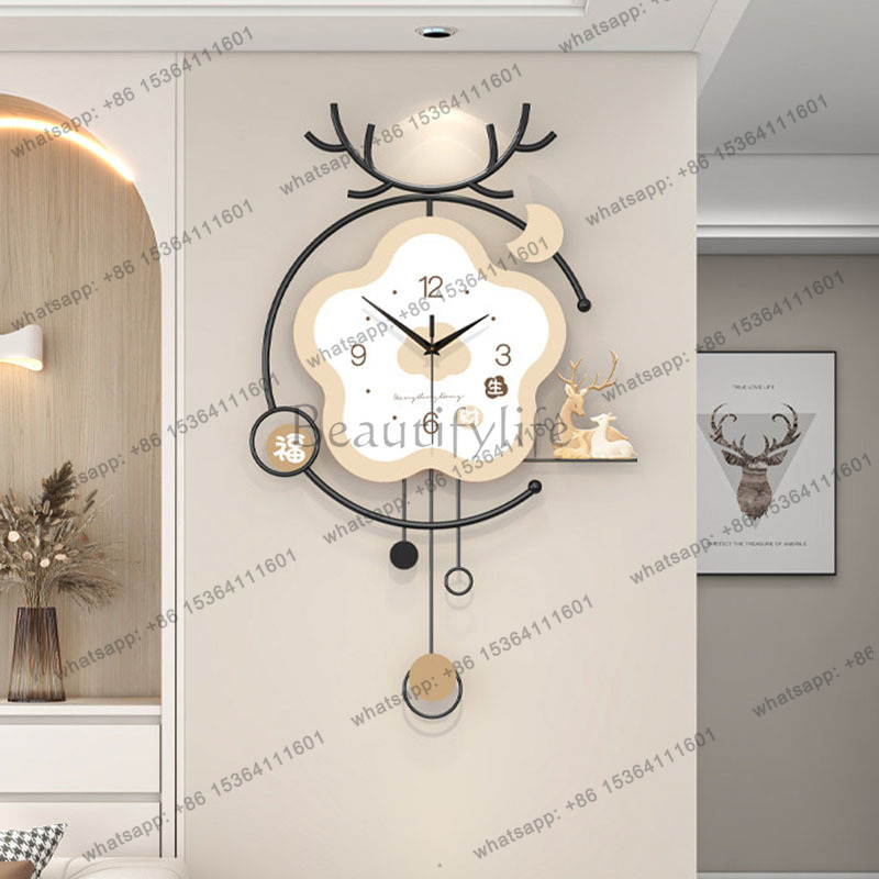 Interior Design Organic Modern - Xenomorph Modern Duvar Saatleri Dijital Sevimli