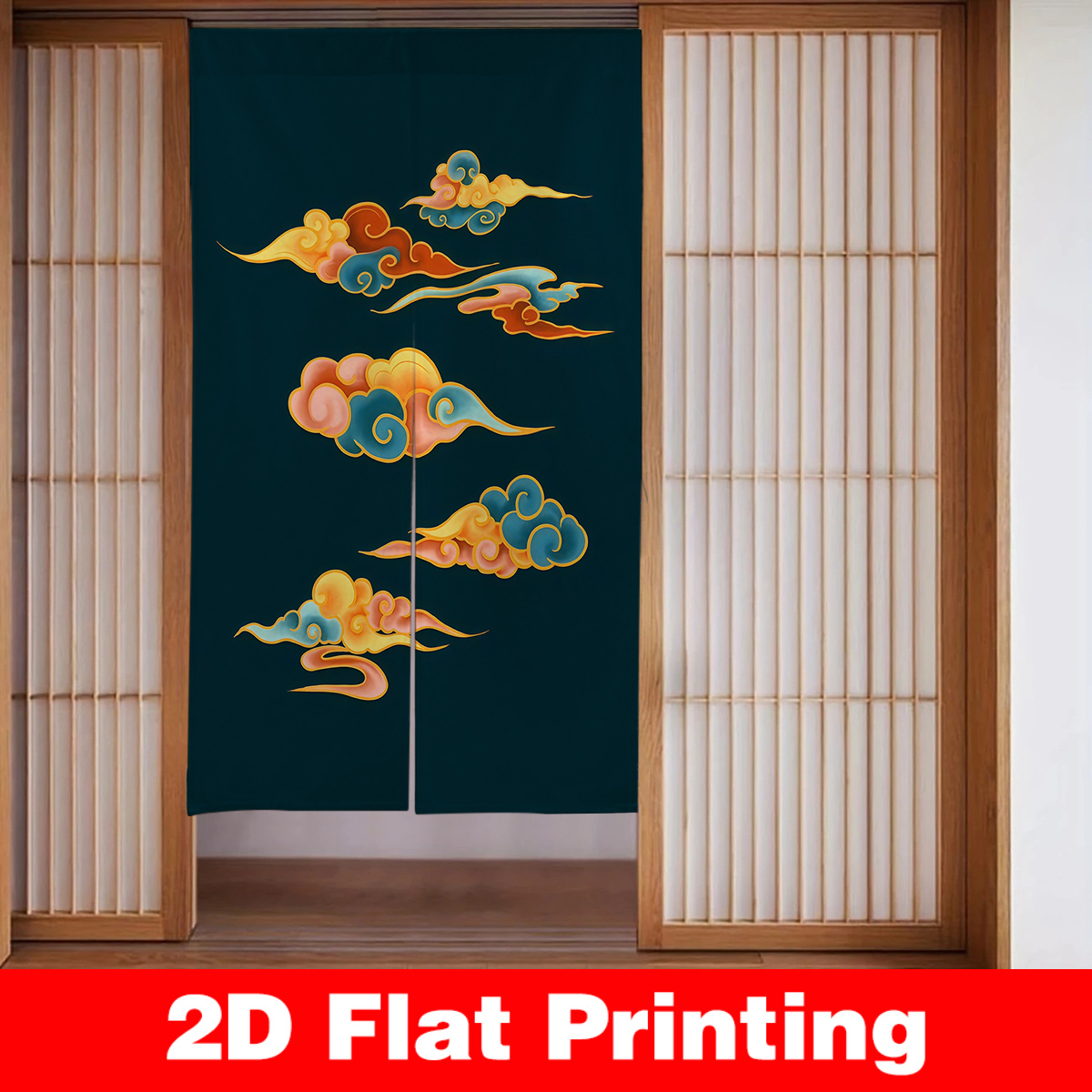 Interior Design Zen - Japon Kapı Perdesi Bölücü Oda Dekorasyonu