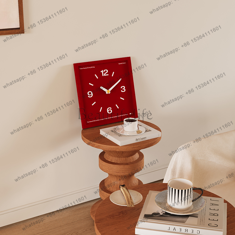Interior Design Organic Modern - Romantik Yaratıcı Saat Duvar Saati Oturma