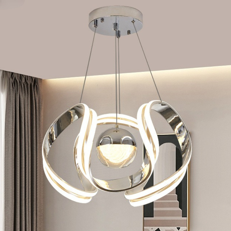 Interior Design Remote - İskandinav Işık Lüks Tarzı Oturma Odası/Yemek