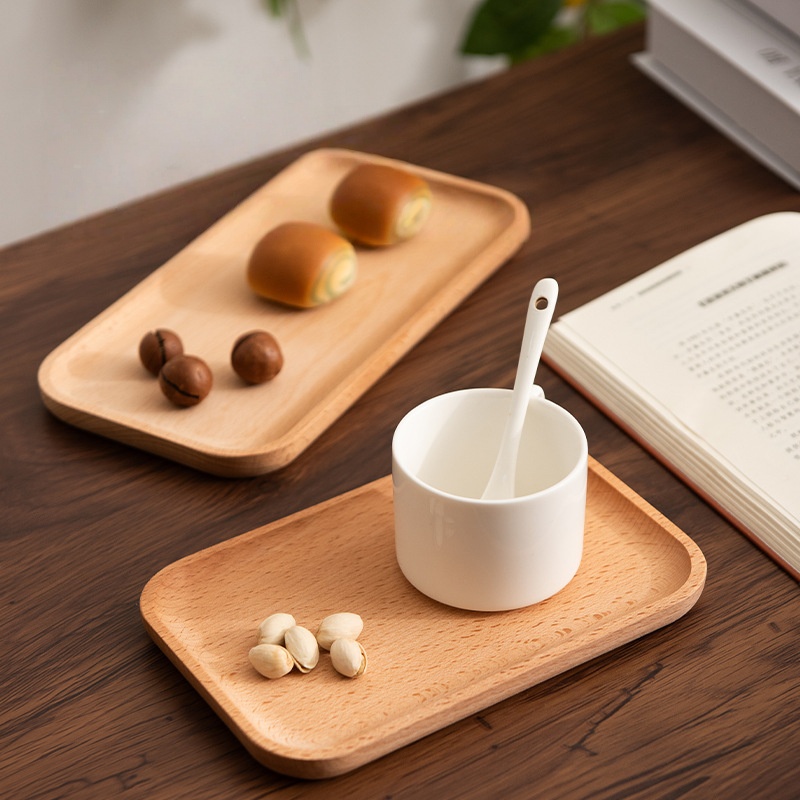 Masif Kayın Ağacı Kahvaltı Tep - Travertine Tray Oval incelemesi ve fiyatı