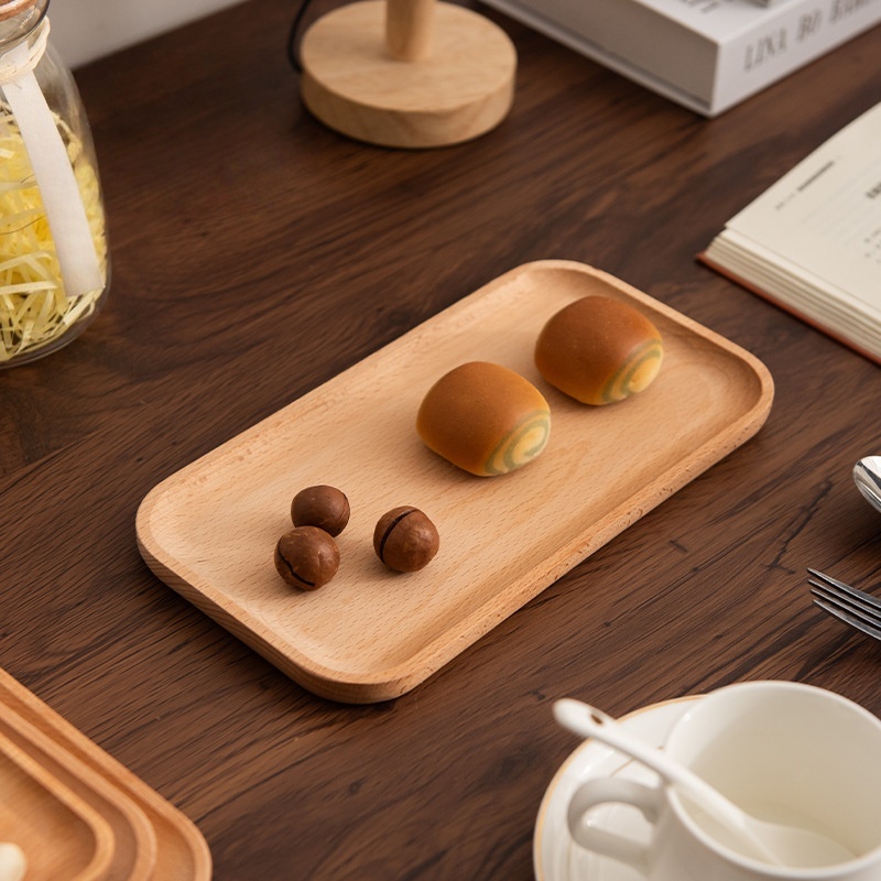 Masif Kayın Ağacı Kahvaltı Tep - Travertine Tray Oval incelemesi ve fiyatı