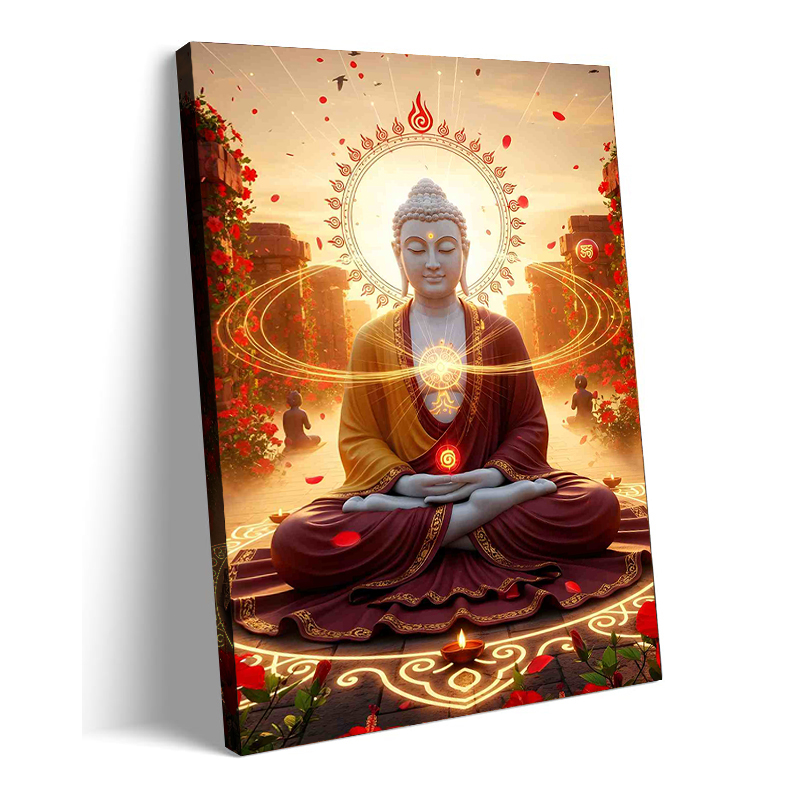 Modern Oryantal Buda Duvar San - Interior Design Zen incelemesi ve fiyatı