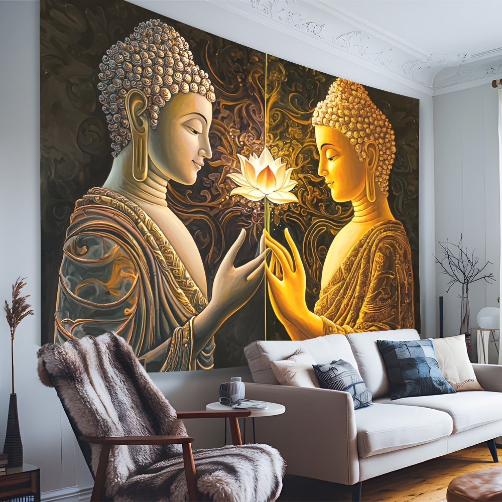 Buda Lotus Duvar Gobleni Manev - Interior Design Zen incelemesi ve fiyatı