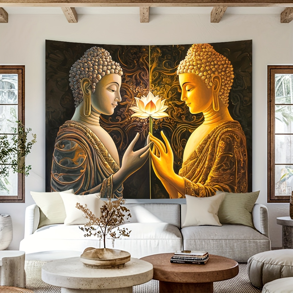 Buda Lotus Duvar Gobleni Manev - Interior Design Zen incelemesi ve fiyatı