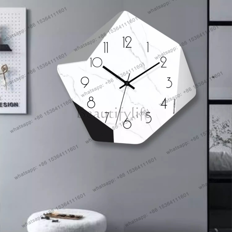 Yaratıcı İskandinav Saat Duvar - Interior Design Organic Modern incelemesi ve fiyatı