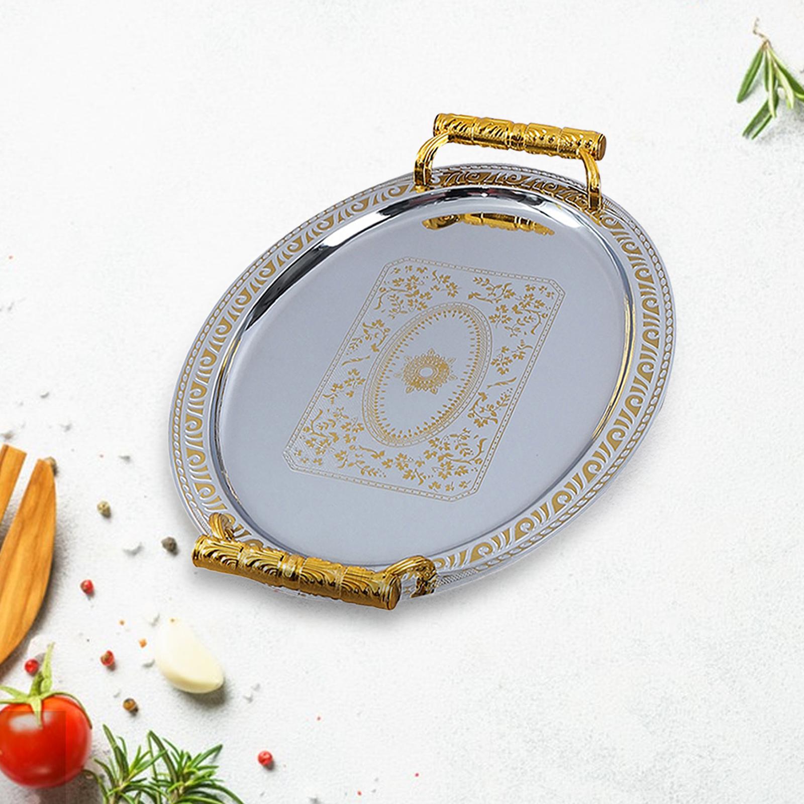 Dekoratif servis tepsisi Oval  - Travertine Tray Oval incelemesi ve fiyatı