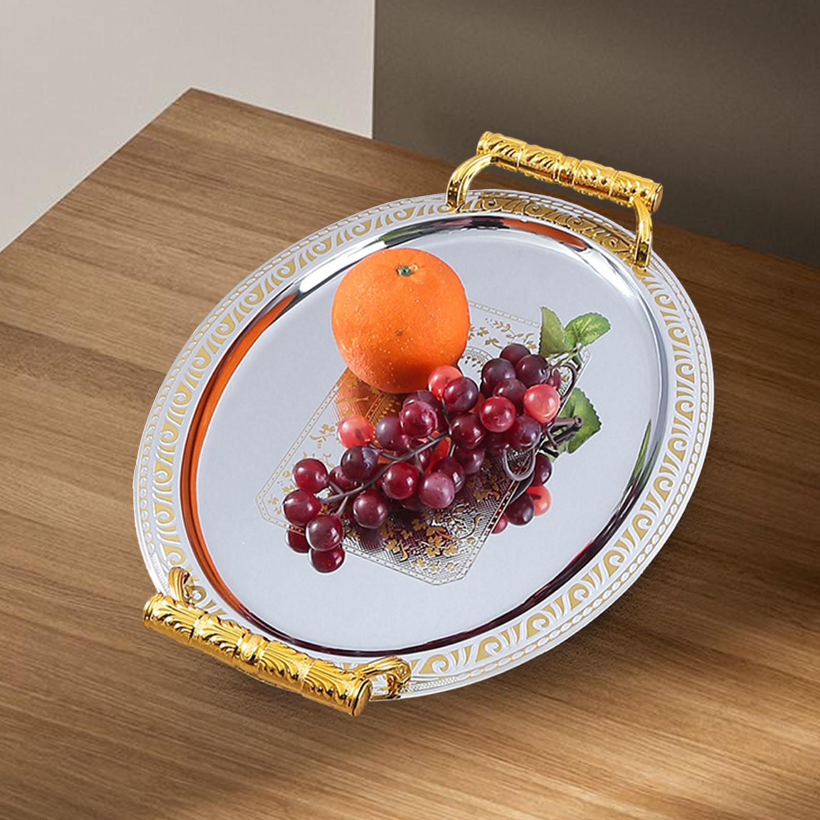 Dekoratif servis tepsisi Oval  - Travertine Tray Oval incelemesi ve fiyatı