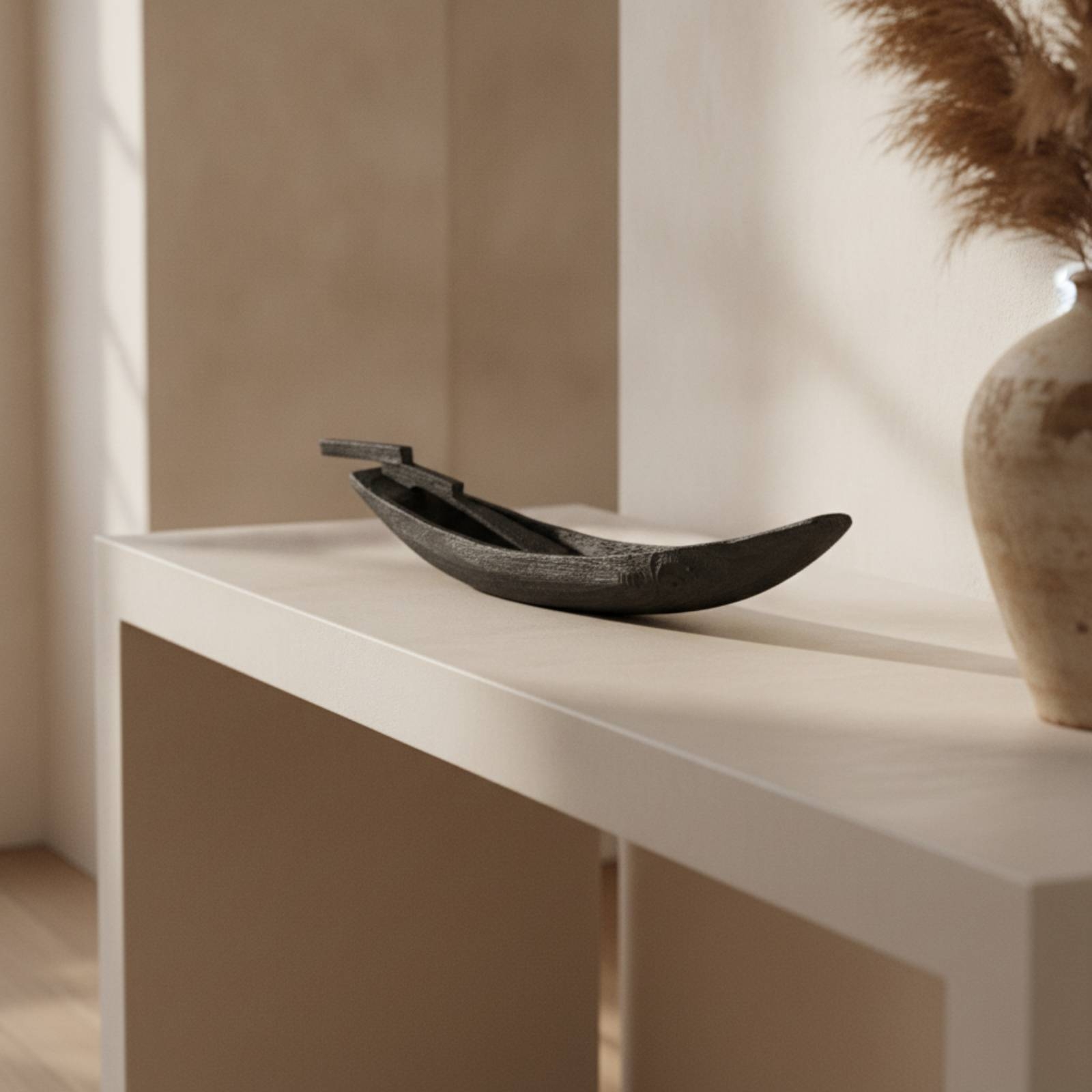 Ahşap Tekne Süsü El Yapımı Tek - Interior Design Zen incelemesi ve fiyatı