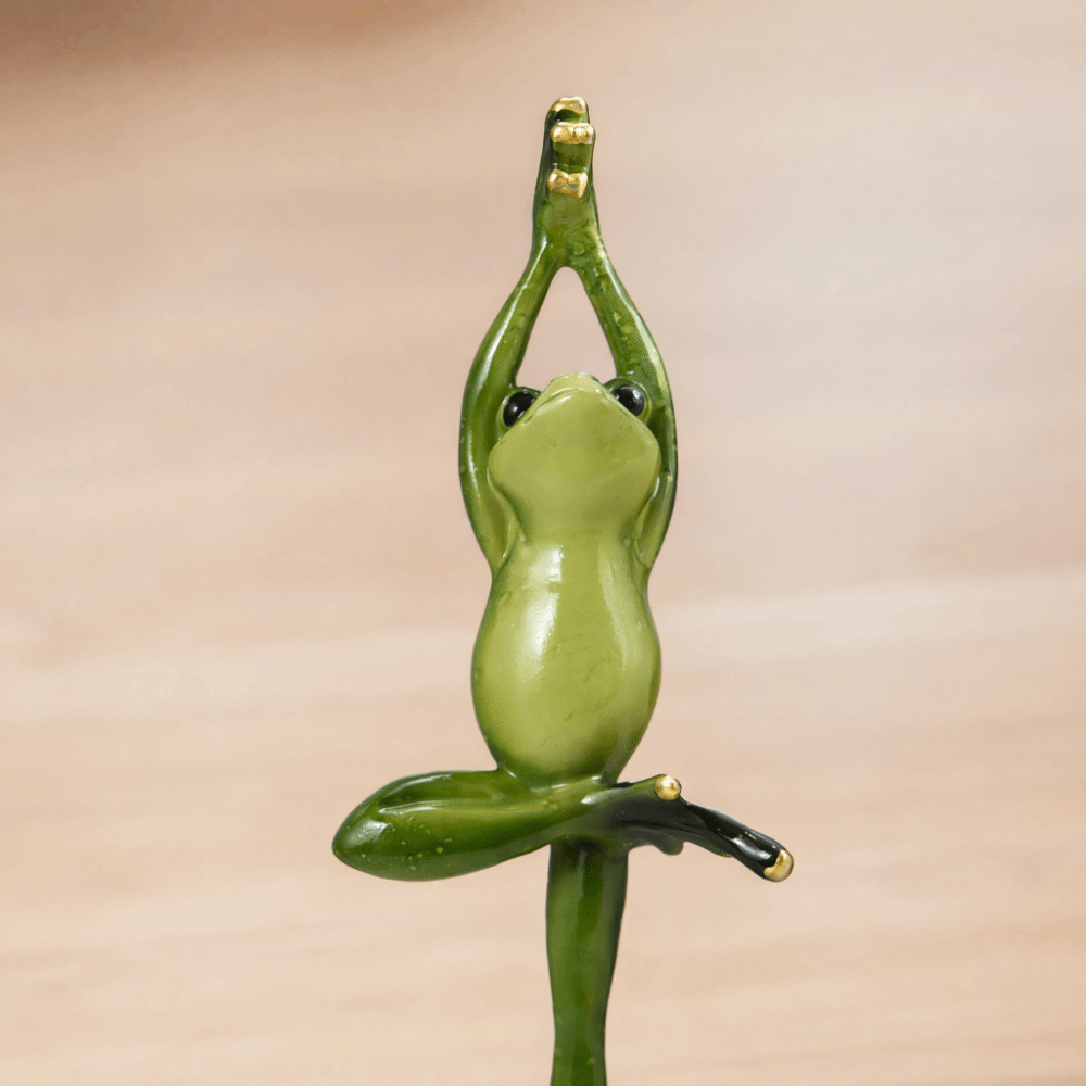 Reçine Yoga Pozlu Amfibi Figür - Interior Design Degree incelemesi ve fiyatı