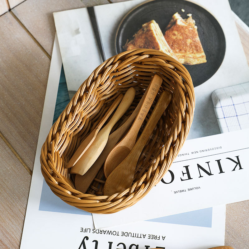 Oval Rattan dokuma depolama se - Travertine Tray Oval incelemesi ve fiyatı