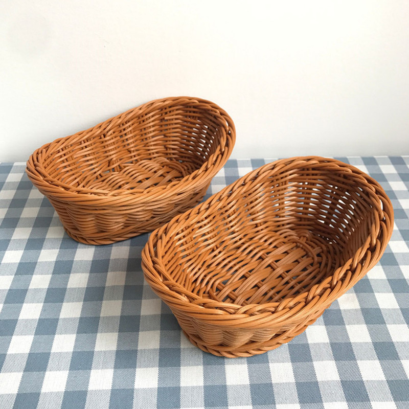 Oval Rattan dokuma depolama se - Travertine Tray Oval incelemesi ve fiyatı
