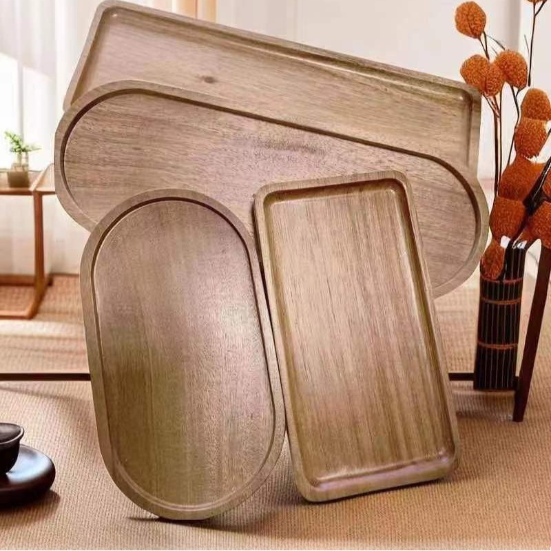 Wabi Sabi Tarzı Akasya Ahşap D - Travertine Tray Oval incelemesi ve fiyatı
