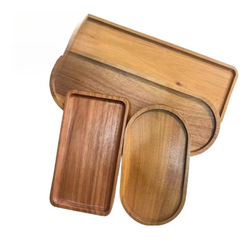 Wabi Sabi Tarzı Akasya Ahşap D - Travertine Tray Oval incelemesi ve fiyatı